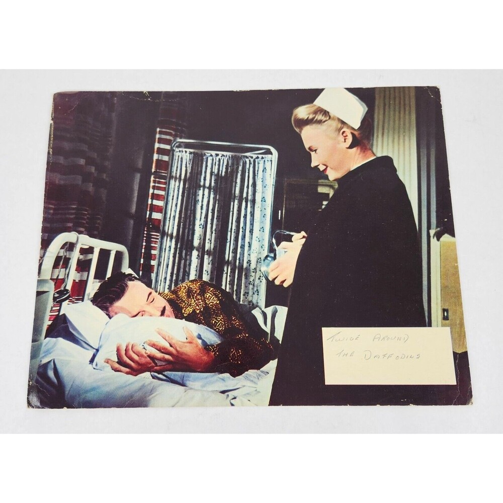 Twice Round the Daffodils 1962 Lobby Card Movie Poster British UK Juliet Mills